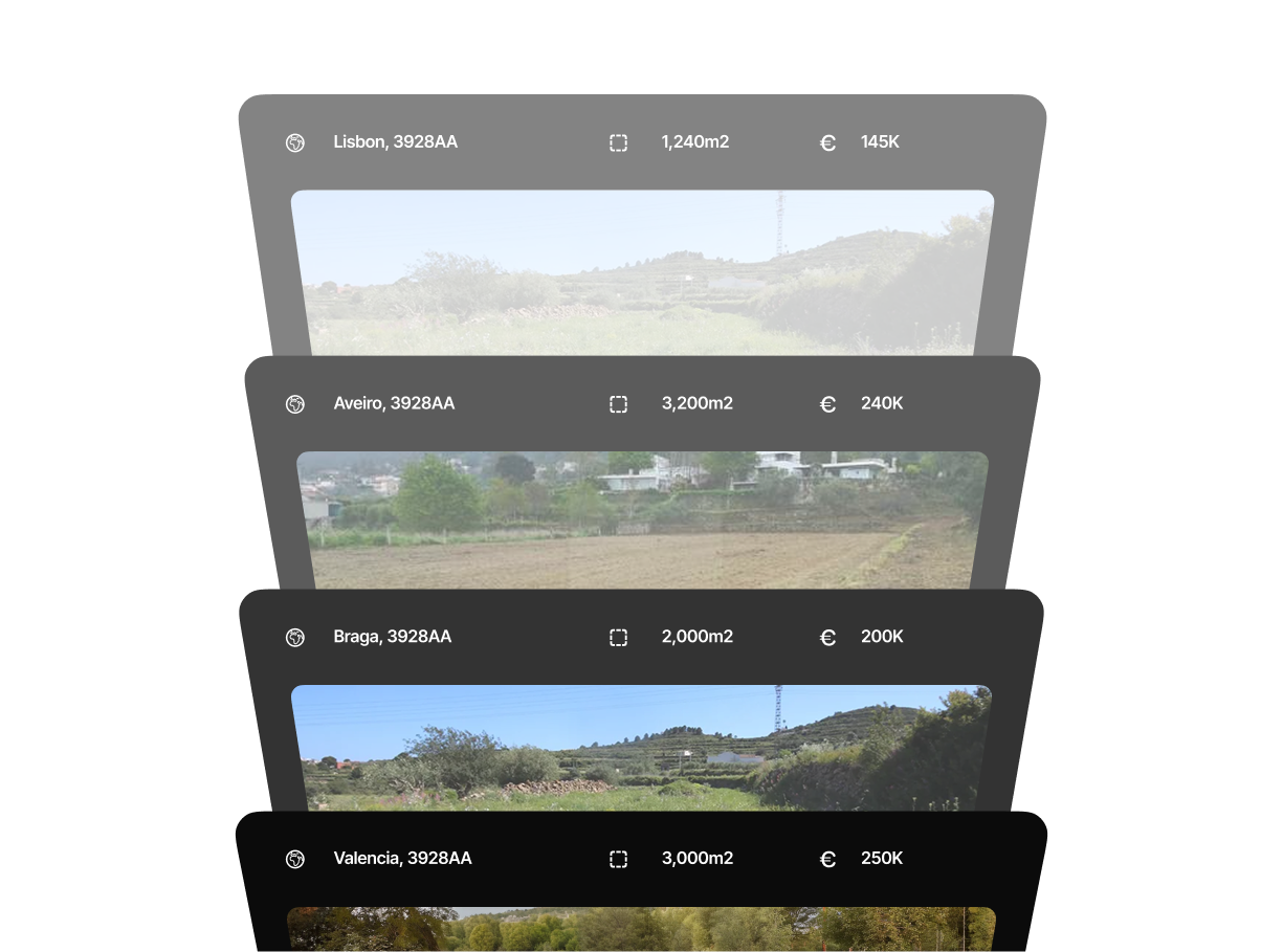 Search land interface